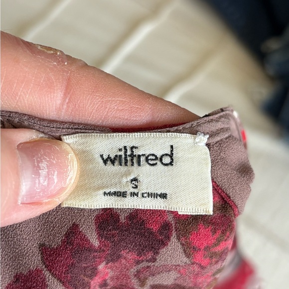 Wilfred Floral Tank Top - Burgundy and Black - Picture 5 of 6